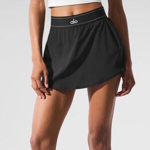 Alo Black Athletic tennis Skirt XS match point